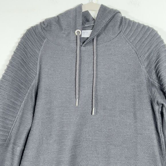 Leif Nelson Slim Fit Pullover Hooded Sweatshirt Mens Sz XL Charcoal Gray - Picture 3 of 11